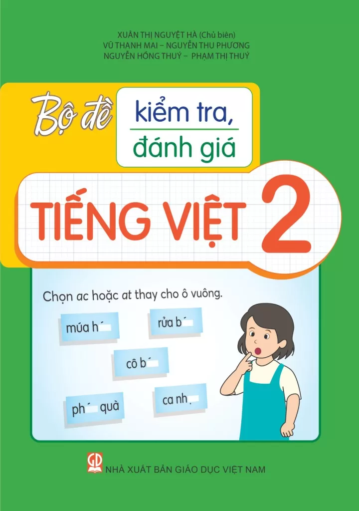 BỘ ĐỀ KIỂM TRA, ĐÁNH GIÁ TIẾNG VIỆT LỚP 2 (Theo chương trình GDPT 2018)
